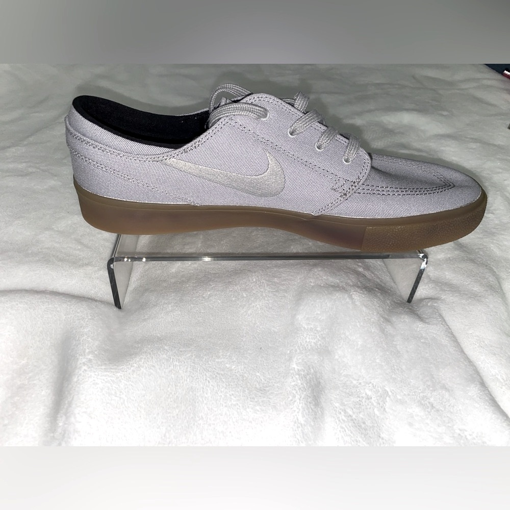 NWOT Nike Skateboard Zoom Janowski Canvas RM Grey size 12 - Picture 2 of 7